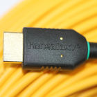 70 Meters 8K HDMI Fiber Optical Cable 48Gbps HDMI 2.1 AOC TPU Yellow Jacket
